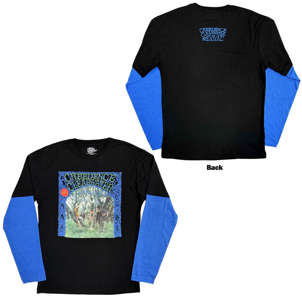 Creedence Clearwater Revival - CCR Album Longsleeve shirt - Black/Blue